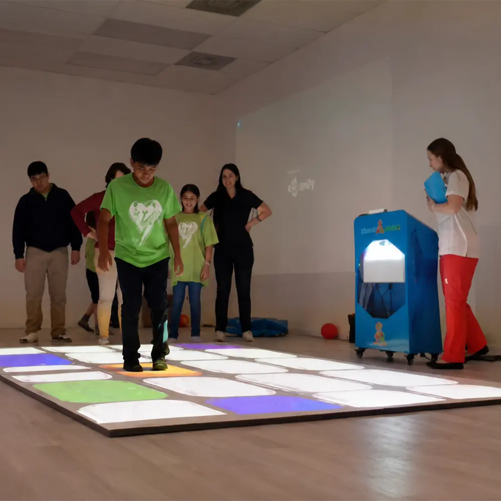 Interactive sensory learning space